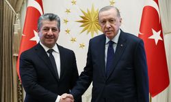 Cumhurbaşkanı Erdoğan, IKBY Başbakanı Barzani ile görüştü