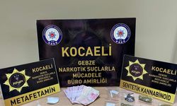 Kocaeli'de uyuşturucu operasyonunda yakalanan 3 zanlı tutuklandı