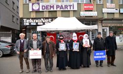 Muşlu aileler, DEM Parti binası önündeki eylemlerine devam etti