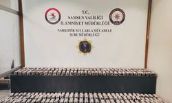 Samsun'da 30 bin 88 sentetik ecza hapı ele geçirildi