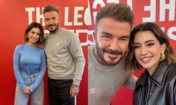 Buse Terim, David Beckham ile buluştu