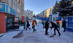 Çankaya Belediyesi kar ile mücadelesinden galip çıktı!