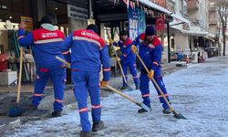 Sincan'da kar ekiplerin hızlı çalışmasıyla sorun olmadı