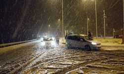 Çorum’da yoğun kar yağışı etkili oluyor