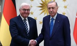 Erdoğan, Almanya Cumhurbaşkanı Steinmeier ile görüştü