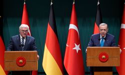 Erdoğan ve mevkidaşı Steinmeier'den 'Gazze iki devletli çözüm' vurgusu