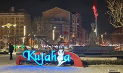 Kütahya, karla beyaza büründü