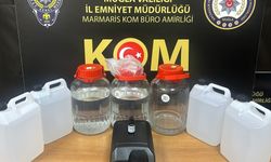 Muğla'da 164 litre kaçak etil alkol yakalandı