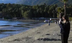 Muğla'da deniz suyu 12 metre çekildi