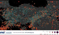 Türkiye ve yakın çevresinde 2 yılda 107 bin deprem meydana geldi