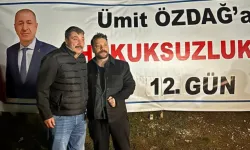 Oğuzhan Uğur, Ümit Özdağ’a destek için Silivri’ye gitti