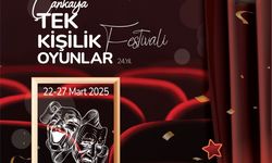 Çankaya'da Tek Kişilik Oyunlar Festivali düzenleniyor