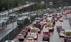 İstanbul'da trafik yoğunluğu yüzde 80'e ulaştı