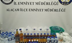 Samsun’da sahte içki operasyonu: 1 kişi gözaltına alındı