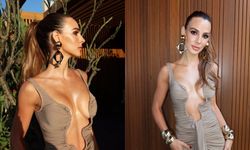 Hülya Koçyiğit'in torunu, düşen füzelere aldırmadan poz verdi!