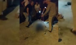 Ankara'da nişanlısının elinde bıçak gören kadın balkondan atladı