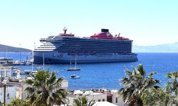 Bodrum'a kruvaziyerle 2 bin 548 turist geldi