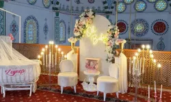 Kocaeli'de bir camide baby shower yapıldı