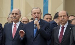 Erdoğan, KKTC'de: Kardeşliğimizi bozmaya çalışanlar başarılı olamayacak
