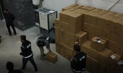 Fabrikada 3 milyon 820 bin boş makaron ele geçirildi; 3 tutuklama