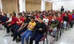 Öğrencilere çevre bilinci eğitimi veriliyor