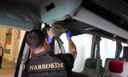 Kapıkule'de otobüsteki 77 kilo uyuşturucu hapı Neptun buldu