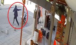 Mersin'de silahlı saldırı kamerada