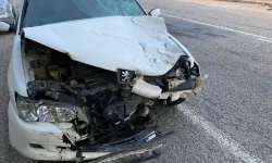 Otomobilin çarptığı motosikletin sürücüsü ile yanındaki eşi öldü