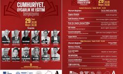 Ankara’da Cumhuriyet, Uygarlık ve Eğitim Sempozyumu düzenlenecek