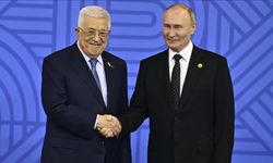 Putin, Filistin Devlet Başkanı Abbas ile bir araya geldi