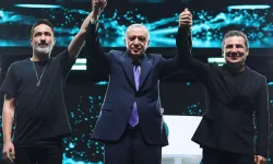 Sagopa Kajmer ve Ferhat Göçer söyledi, Erdoğan dinledi