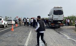 Şanlıurfa'da minibüs ile otomobil çarpıştı: 5 yaralı