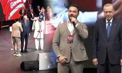 Sinan Akçıl, Erdoğan’ın elini öpüp Kızılay’a yazdığı şarkıyı seslendirdi