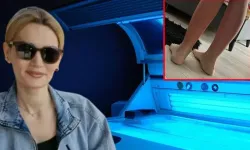 Solaryumda unutulan kadın hastanelik oldu
