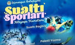 Etimesgut’ta sualtı sporlarında geleceğin yıldızları yetişiyor