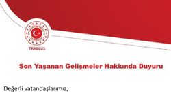 Türkiye'nin Trablus Büyükelçiliği’nden Türk vatandaşlarına ‘evde kalın’ uyarısı