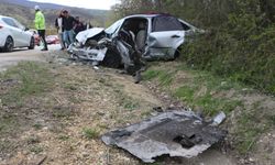 Tokat’ta iki otomobil kafa kafaya çarpıştı: 1 ölü, 2 yaralı