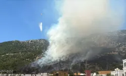 Bodrum’da maki yangını; AVM tahliye edildi