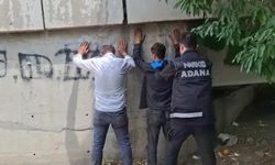 Adana'da uyuşturucu kullanan 45 kişiye suçüstü