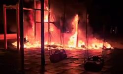 Amasya’da yakılan çocuk oyun parkı, kullanılamaz hale geldi