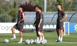 A Milli Futbol Takımı, ABD maçının hazırlıklarına başladı