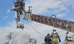 Ankara'da, trafoya çıkan çiftçiye elektrik çarptı