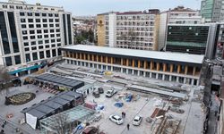 Ankara’da Zafer Meydanı ve Zafer Çarşısı’nda dönüşüm hızla sürüyor