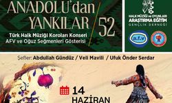 ‘Anadolu’dan Yankılar’ın 52’ncisinde THM koroları ve Oğuz Seğmenleri buluşacak