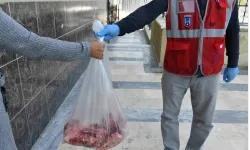 Ankara'da 3 tondan fazla kurban eti dağıtıldı