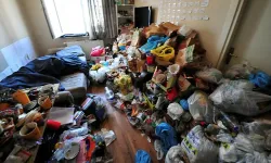 Aydın’daki bir evden çıkanlar: 4 kamyon çöp, 12 kedi ve 3 kaplumbağa