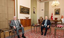 Kurtulmuş ile Dervişoğlu, Meclis'teki 'Ermeni soykırımı' tartışmasının ardından bir arada