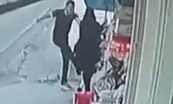 Arnavutköy'de sokak ortasında boşanma aşamasındaki eşini darbetti