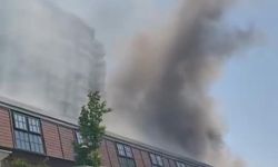 Fişekhane'de restoranda yangın