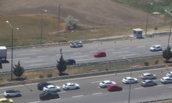 Jandarmadan Ankara'da havadan trafik denetimi